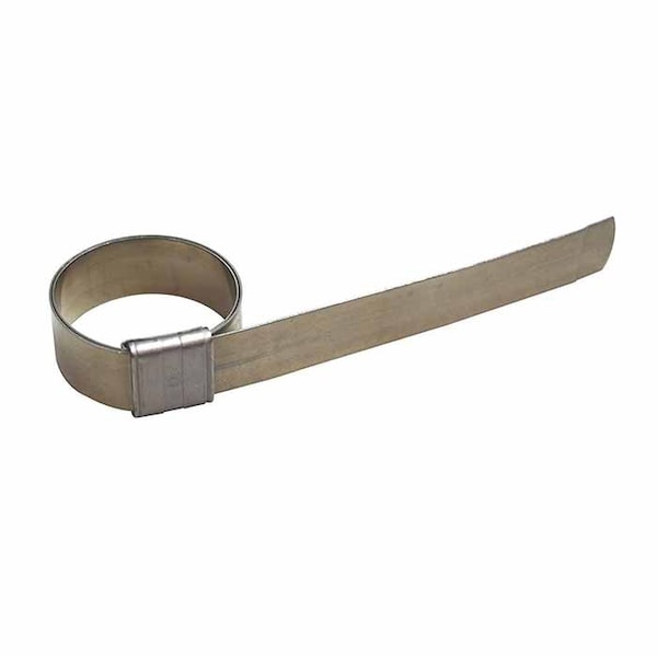 Interstate Pneumatics 5/8 Inch Wide Stainless Steel Preformed Band Clamp for 1 Inch Hose, PK 100 H719-9-100K - main